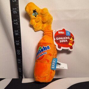 *SALE* NWT Bark Sunlicks Soda Dog Toy S